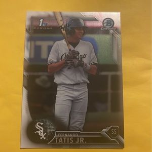 2016 Bowman Chrome 1st Fernando Tatis JR BCP17